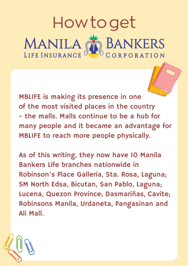 How to get Manila Bankers Life Insurance (MBLIFE)